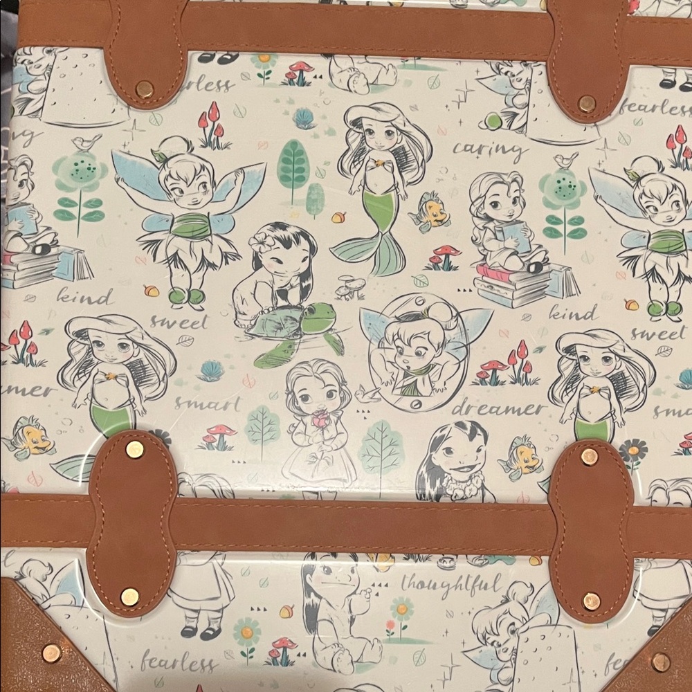 DisneyCharacter Print Suitcase